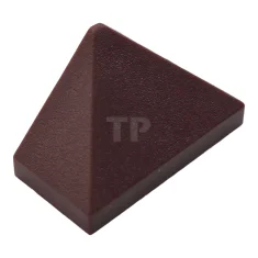 LEGO Dakpan 2 x 1 - 45° Driedubbel met binnenwerkse stifthouder