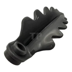 LEGO Plant Plate, Round 1 x 1 with Curved, Upright Leaf