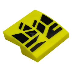 LEGO Slope 2 x 2 x 2/3 Curved with Geometric Shapes…