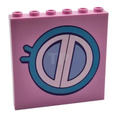 LEGO Panel 1 x 6 x 5 with Round Window Pattern…