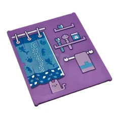 LEGO Glas für Fenster 1 x 6 x 6 mit Duschvorhang,…