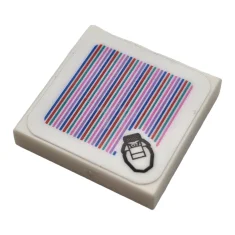 LEGO Tegel 2 x 2 met Super Mario Scanner Code Cranky…