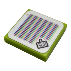 LEGO Piastrelle 2 x 2 con Codice Scanner Super Mario Modello…