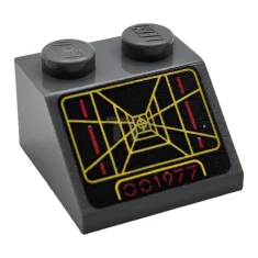 LEGO Pendenza 45 2 x 2 con schermo con computer di…