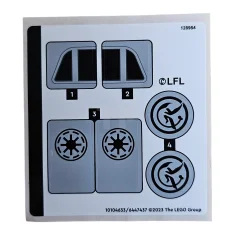 LEGO Sticker for Set 75360