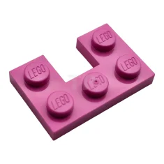 LEGO Platte 2 x 3 mit 1 x 1 Ausschnitt