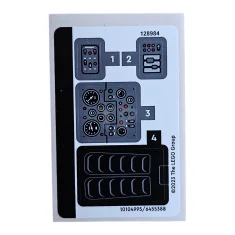 LEGO Adesivo per il set 76224