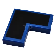 LEGO Tile 2 x 2 Corner with Black L-Shape Pattern