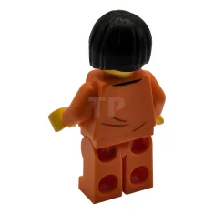 LEGO Prisonnier en combinaison de prison orange