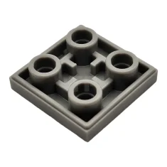 LEGO Tile, Modified 2 x 2 Inverted with Red Sonic Shoe,…