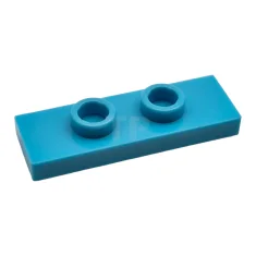 LEGO Plate, Modified 1 x 3 with 2 Studs (Double Jumper)