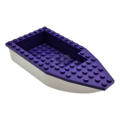 LEGO Scafo della barca 16 x 8 x 3 - Assemblaggio…