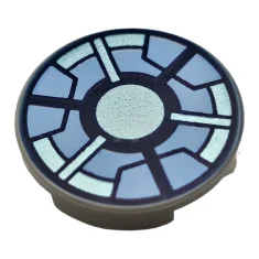 LEGO Tile 2 x 2 Round with Bottom O and Arc…