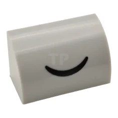 LEGO Slope 1 x 2 x 1 Curved with Curved Line…