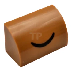 LEGO Slope 1 x 2 x 1 Curved with Curved Line…