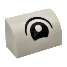 LEGO Pendenza 1 x 2 x 1 Curvo con schema a…