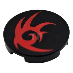 LEGO Tegel 2 x 2 Rond met Onderste O en Stammen…