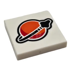 LEGO Carreau 2 x 2 avec motif classique du logo de…