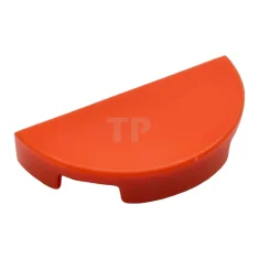 LEGO Fliese 1 x 2 rund, halb