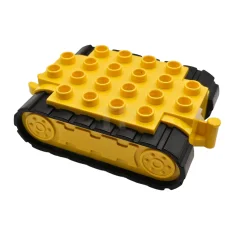 LEGO Base Duplo Caterpillar con pedane nere
