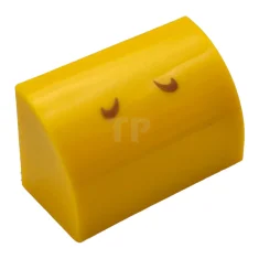 LEGO Pendenza 1 x 2 x 1 Curvo con schema a…