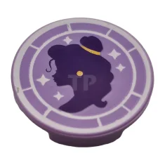 LEGO Tile 2 x 2 Round with Bottom O and Belle…