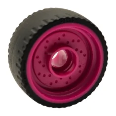 LEGO Wheel 24 x 12 with Pin Hole with Fixed Rubber…