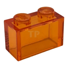 LEGO Steen 1 x 2 zonder nopenhouder