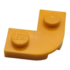 LEGO Plate 2 x 2 Round Corner with 1 x 1…