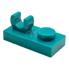 LEGO Plate, Modified 1 x 2 with Open O Clip on…