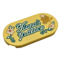 LEGO Tile 2 x 4 Oval with 'Tiana's Palace' Pattern