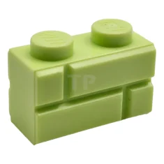LEGO Brick 1 x 2 with Masonry Profile
