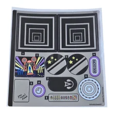 LEGO Aufkleber für Set 42616 - Gespiegelt