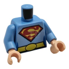 LEGO Torso (complete) Minifig with Superman Pattern