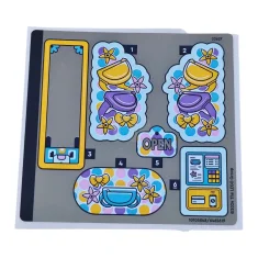 LEGO Sticker for Set 42608 - Mirrored