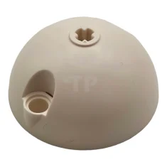 LEGO Zylinder Halbkugel 5 x 5, Achsloch in der Mitte und…