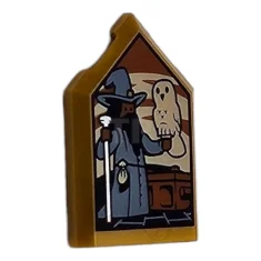 LEGO Baldosa 2 x 3 Pentagonal con Dibujo de Iván El…