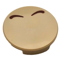 LEGO Tile, Round 2 x 2 with Bottom Stud Holder with…