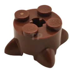 LEGO Brick, Round 2 x 2 with 4 Roots / Feet…