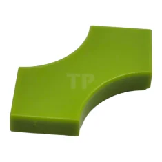 LEGO Tile 2 x 2 with Curved Cutouts (Double Arrow)