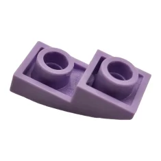 LEGO Dakpan 2 x 1 Gebogen Omgekeerd