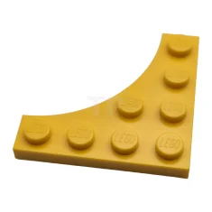 LEGO Plate 4 x 4 with Curved Cutout