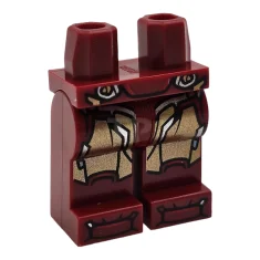 LEGO Benen Minifiguur met Pantserplaten Patroon