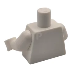 LEGO Torso SW Armor Snowtrooper Pattern / White Arms / White…