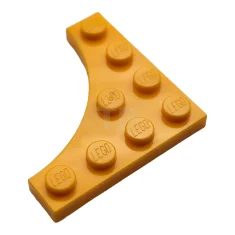 LEGO Plate 4 x 4 with Curved Cutout