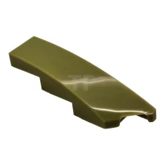 LEGO Pente 4 x 1 Cale courbée - droite