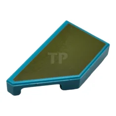 LEGO Carreau 1 x 2 cale gauche avec motif de surface…