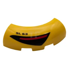 LEGO Slope Spherical 3 x 3 Round Corner with Taillight and…