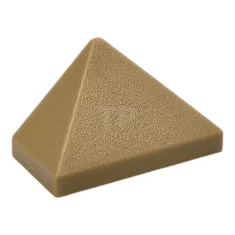 LEGO Dakpan 2 x 1 - 45° Driedubbel met binnenwerkse stifthouder