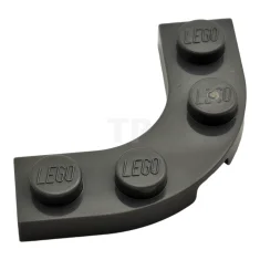 LEGO Plate 3 x 3 Round Corner with 2 x 2…